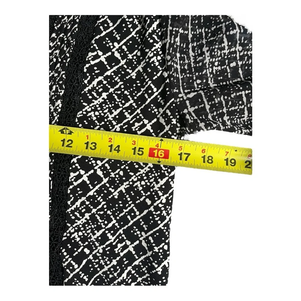 NWT White House Black Market lace inset tunic